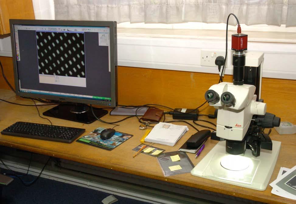 Optical Microscope Bought through the generosity of a member Permits:- Examination under high magnification