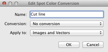 However, only the alternate color space stored in the PDF is used when converting spot colors.