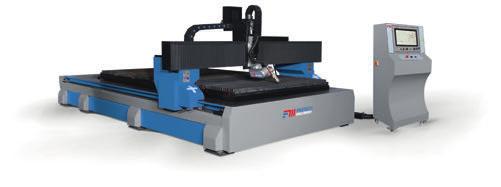 The fiber laser satisfies customers with its high process speeds and narrow kerfs.