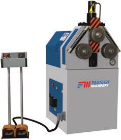 PROFILE ROLLING MACHINES Fastech Machinery offers extensive alternatives on heavy duty profile bending machines as well. Our machines are strong and reliable with their St-52 weld construction body.