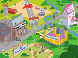 Build a virtual theme park online with interactive games
