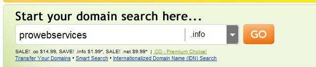 HOW TO SETUP YOUR WEBSITE Step 1 Get a domain for $2.