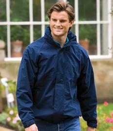 H821 Henbury Oslo Waterproof Jacket Polyester peached microfibre outer. Waterproof and windproof. Polyester micro fleece body lining and polyester sleeve lining.
