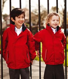RG244 Regatta Kids Dover Waterproof Insulated Jacket Hydrafort windproof and waterproof polyester fabric. 250 series anti-pill Symmetry fleece lining. Polyamide lined sleeves. Taped seams.