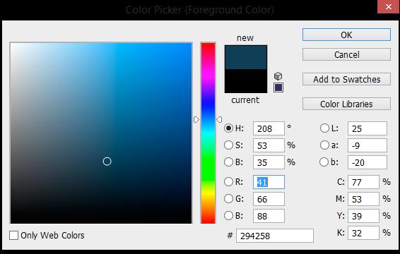 Your layer palette should now look like this: Now create a new file with these settings
