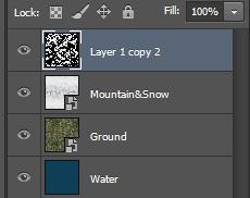 Now you go back to the other file and drag the Layer 1 Copy 2 layer over to the new file you created.