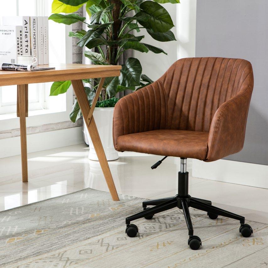 Keep one of these chairs stocked in a conference room, or home office to stay comfortable throughout the day.