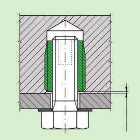 ... technologies for a reliable hold The nsat in the workpiece... Installation recommendation The nsat should be processed appr. 0,1 0,2 mm recessed (fig. 4).