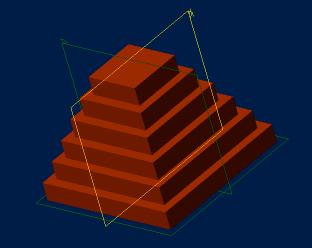Alibre Design Tutorial - Simple Extrude Step-Pyramid-1 Part Tutorial Exercise 4: Step-Pyramid-1 [text version] In this Exercise, We will set System Parameters first.