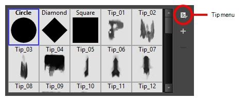 Chapter 2: Tools Properties Allows you to select between one of the following eraser types: Solid Vector: Simply cuts out the eraser stroke's shape from the vector artwork.