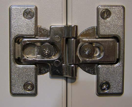 Equal adjustment must be made to all hinges on the door for it to move the desired distance.