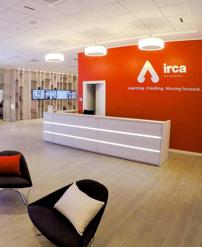 06. IRCA ACADEMY IRCA Academy is the new training centre dedicated to professionals in the fields of chocolate, pastry, bakery, Gelato and food