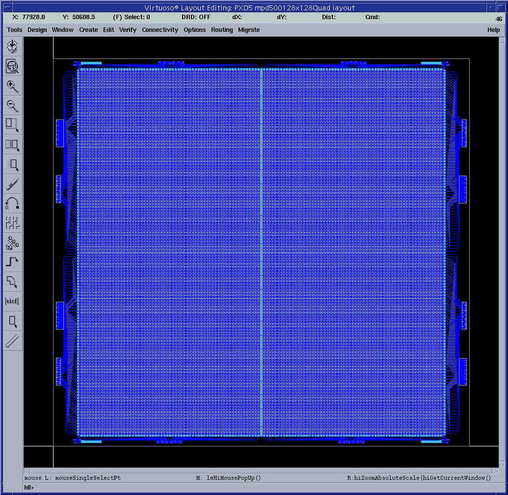 LED layout collaboration HLL/MPE: detector, thermal and mechanical interfaces IAAT: daq system Macro Pixel Detector SDD & DEPFET pixel size 625 µm focal plane format 128 x 128