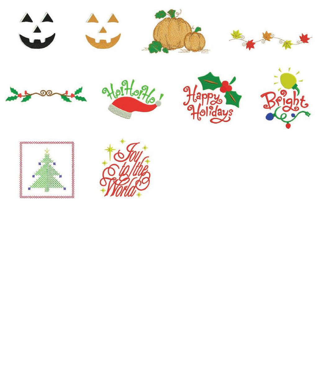 Embroidery GRAPHICS HOLIDAY GRAPHICS GR159