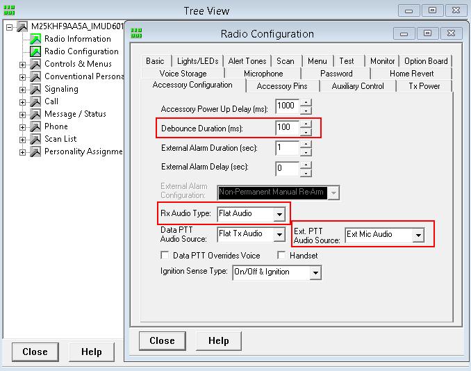 2. Radio settings 2.2 non-mototrbo settings Pictures below show proper radio settings for CDM\PRO legacy analog radios, legacy XPR 8300\XPR8400 and XIRR8200 repeaters. CDM\PRO mobile radios 1.