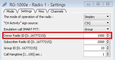 3. SmartPTT Radioserver settings 75 Remote gateway IP address: Gateway network IP address.
