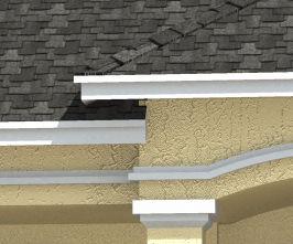 ROOF TIP #2: REALISTIC LOOKING FASCIAS AND DRIP EDGE Roofs don t have the option to assign a Roof Edge Style to them. Therefore, you are on your own to figure out how to create realistic fascia.