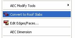 ROOF SLABS Autodesk Architectural Desktop Modeling Tips and Tricks - Thinking Outside the Box So, you ve gone as far as you can with a roof, now its time to convert to roof slabs and start