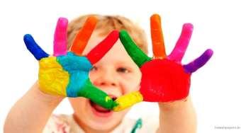 Crafts for Babies Toddlers Break out the Finger Paints: Touch is the first sense fully developed in babies it s how they discover the world.