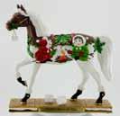 Glass Christmas Clydesdale #4022982/Blown Glass Noel