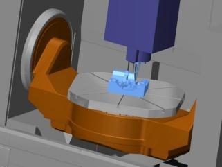 In most cases the 3 to 5-axis conversion of existing NCG CAM toolpath is for minimal side tilt only to avoid holder collisions, but other options include: 4 or