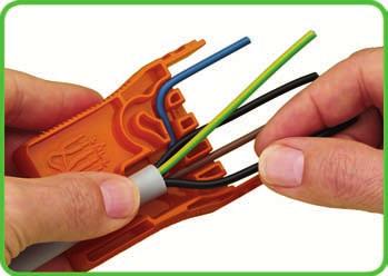 Suitable for solid and stranded conductors. Marking strips Item No.