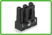 WINSTA MIDI 770/771 Series, up to 4 mm² / 25 A! 2 2 2 39 Note: - Compact connectors are designed for connection and removal without a load applied.