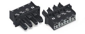 2 80 WINSTA MIDI Snap-In Sockets and Plugs, 4-Pole Cutout dimensions Plate thickness: 0.5 mm to 2 mm Cutout tolerance: + 0.1 mm 2 x 0.5 4 mm² 1 2 x AWG 20-12 400 V/6 kv/3 25 A 4 L 9 mm / 0.