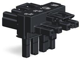 2 84 WINSTA MIDI Linect T-Connector, T-Distribution Connectors, 4-Pole 250 V/4 kv/3 25 A (16 A) 1 400 V/6 kv/3 25 A 2 Approvals 2 Approvals Description Linect T-connector, T-distribution connectors