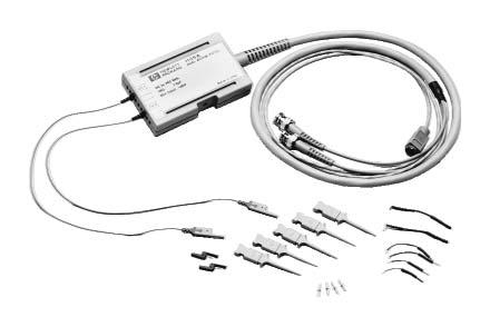 Active Single-ended Probes (continued) Agilent 1145A 2-channel active The two-channel 1145A low-mass active has a tip that weighs less than 1-gram making it ideal for attaching to find pitch ICs and