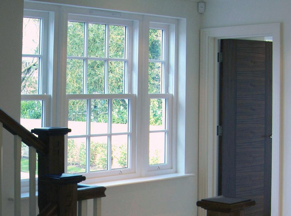 The 1811 Sliding Sash Collection. SPECIFICATION. SLIDE & TILT Sashes slide by means of pre-tensioned springs on either side.