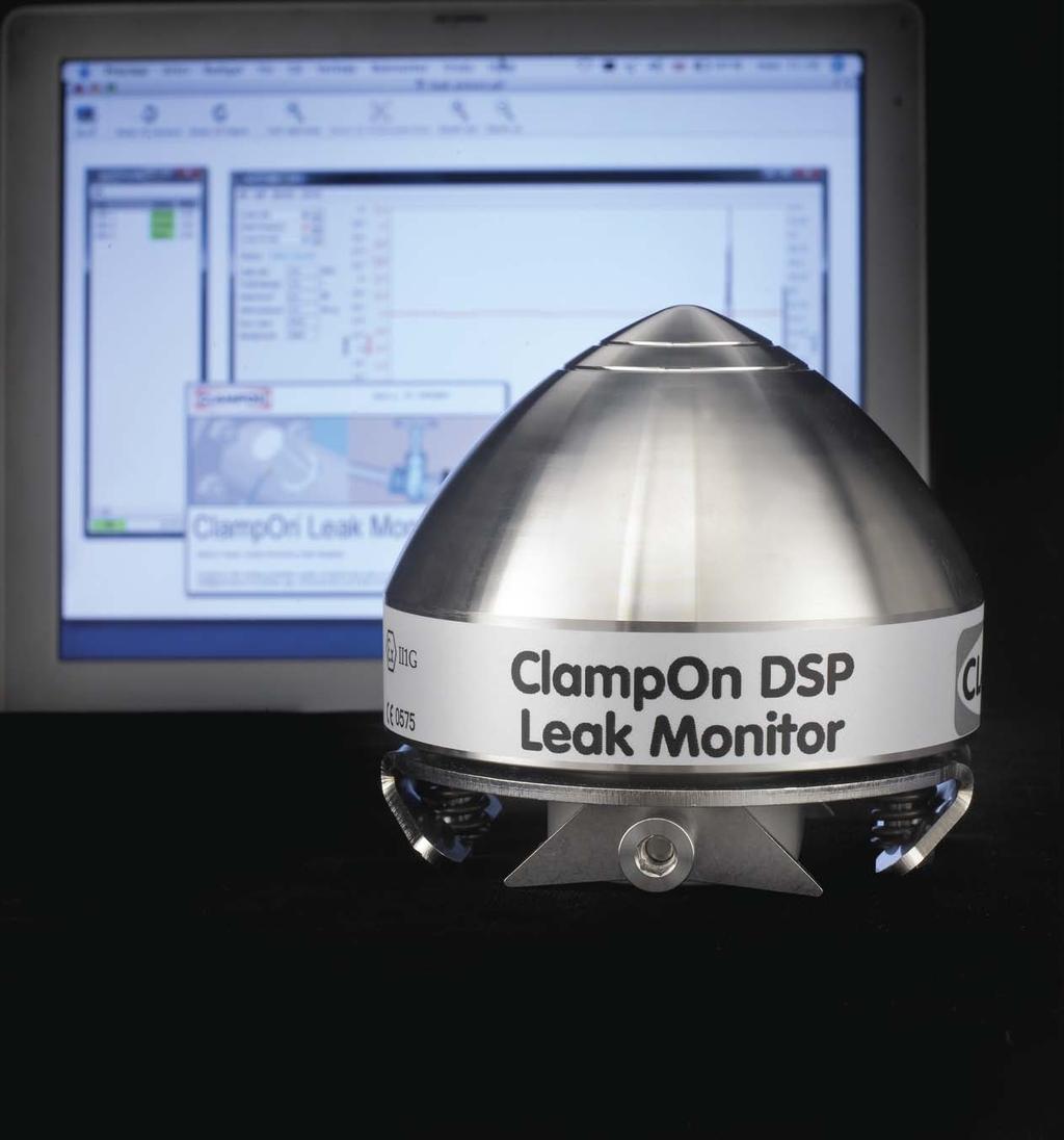 ULTRASONIC INTELLIGENT SENSORS ClampOn DSP Leak Monitor