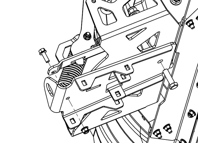 Notice, tighten the locknut then back out 1/4-1/2 turn to allow lever to pivot freely. (See illustration 2-