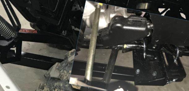 VEHICLE INSTALLATION INSTRUCTIONS (continued): #13 #12 STEP 4 - INSTALL UNIVERSAL MOUNT TO ATV (continued): #21 1.