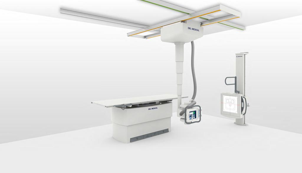 System Features Intuitive Control and Flexible Positioning The OTC18M ceiling mounted tube crane highlights an advanced, technologist-friendly touchscreen