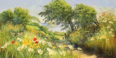 Landscape with Lilac Bush,