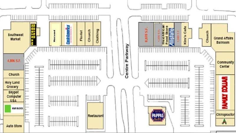9801 Bissonnet Site Plan Suite Tenant SF 9801A Thunder Auto Sound 3,580 9801C H & R Block 2,773 9801F Pharmacy 2,609 9801H Holy Land Grocery 2,143 9801KM AVAILABLE 3.
