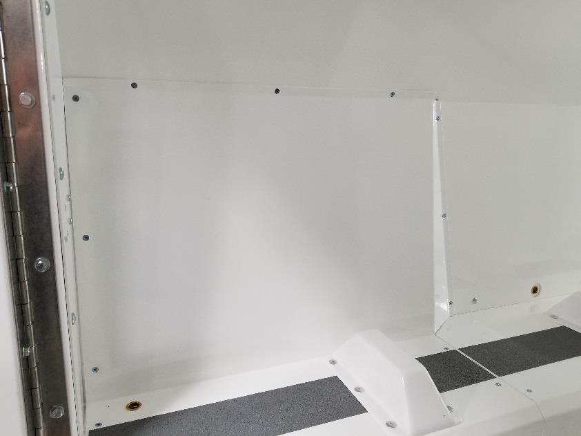 Prisoner Transport insert LAYOUT Diamond plate floor and ceiling sections are not