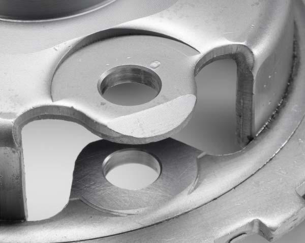 Case Study - Aerospace DEFA Aerospace tooling for front/back chamfers in difficult materials Adjustable Blades Sliding Edge DEFA Tool Tool Path 45 Definition Surface DEFA Blade Radial Blade Force