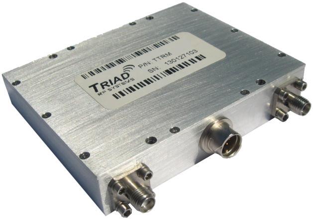 TTRM00 800-000MHZ 0W BI- DIRECTIONL MPLIFIER DESCRIPTION This class B LDMOS module is designed for both military and commercial applications.