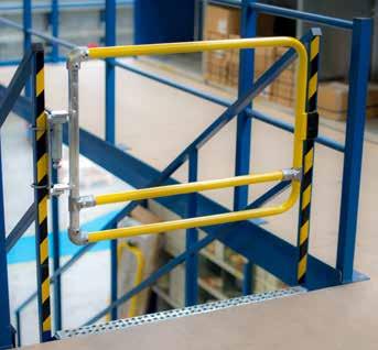 System Overview SAFETY GATES KEE GATE is a complete range of safety gates designed specifically to provide permanent hazard protection for internal or external applications.