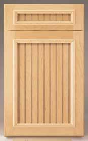 Wood CHELSEA Flat Center Panel - Solid Wood