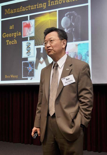 findings Dr Ben Wang, Executive Director Georgia Tech