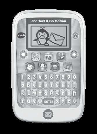 INTRODUCTION Thank you for purchasing the VTech abc Text & Go Motion. The abc Text & Go Motion combines preschool curriculum with a techy feel for a fun and engaging learning experience.