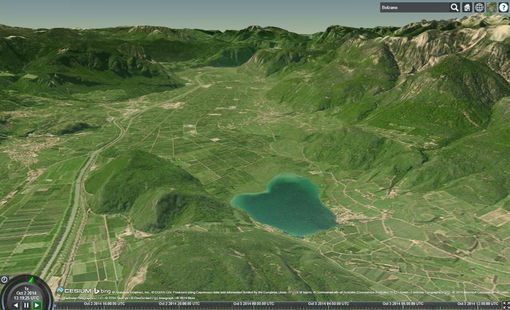 3D platform for geospatial data handling 6 EU3D advanced desktop application 3D browser based viewer [source:d.