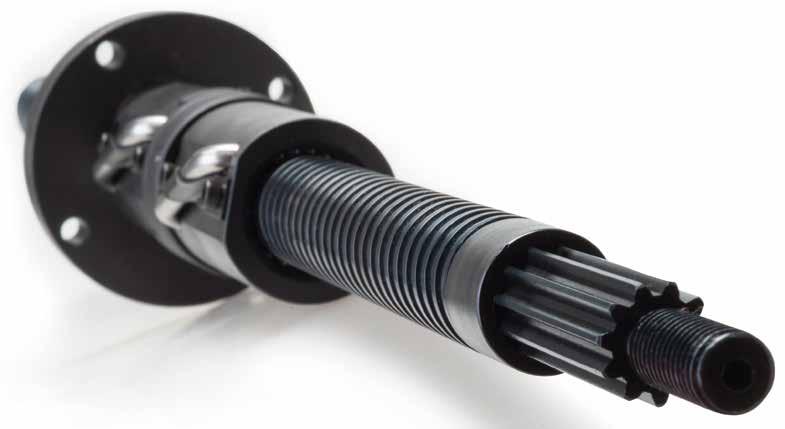 Many ACME screws provide sliding element friction that prevents back driving, therefore eliminating the need for a braking device to account for the stored energy