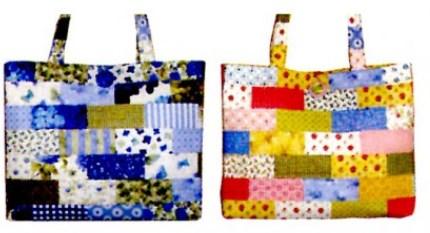 Wednesday, March 13, 20 & 27 & April 3 2:00 5:00 $80 Weekender Tote Kelly (Sewing Machine) This tote can be made using charm squares or jelly rolls.