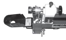 12 Tailstock arm The tailstock arm will travel from 0 to 2-1/2 Locking arm Changing Spindle Speeds The lathe features a six step motor and spindle pulleys to