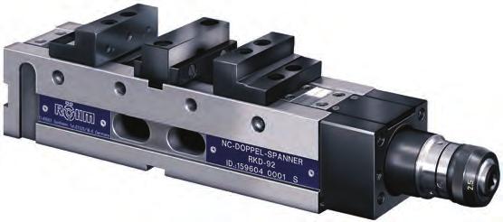 Duo - RKD NC-Compact twin vices For flexible clamping on machining centres and other production systems.