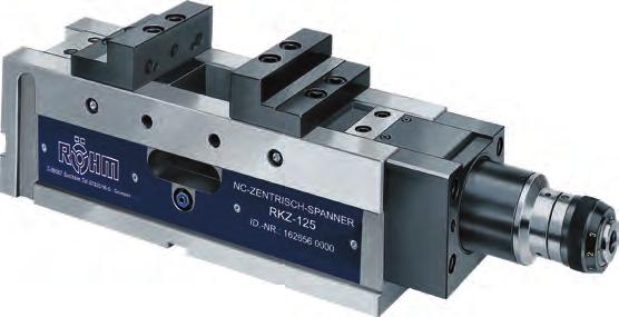 Centric - RKZ NC-Compact self centering vices Horizontal, vertical or side mounting.